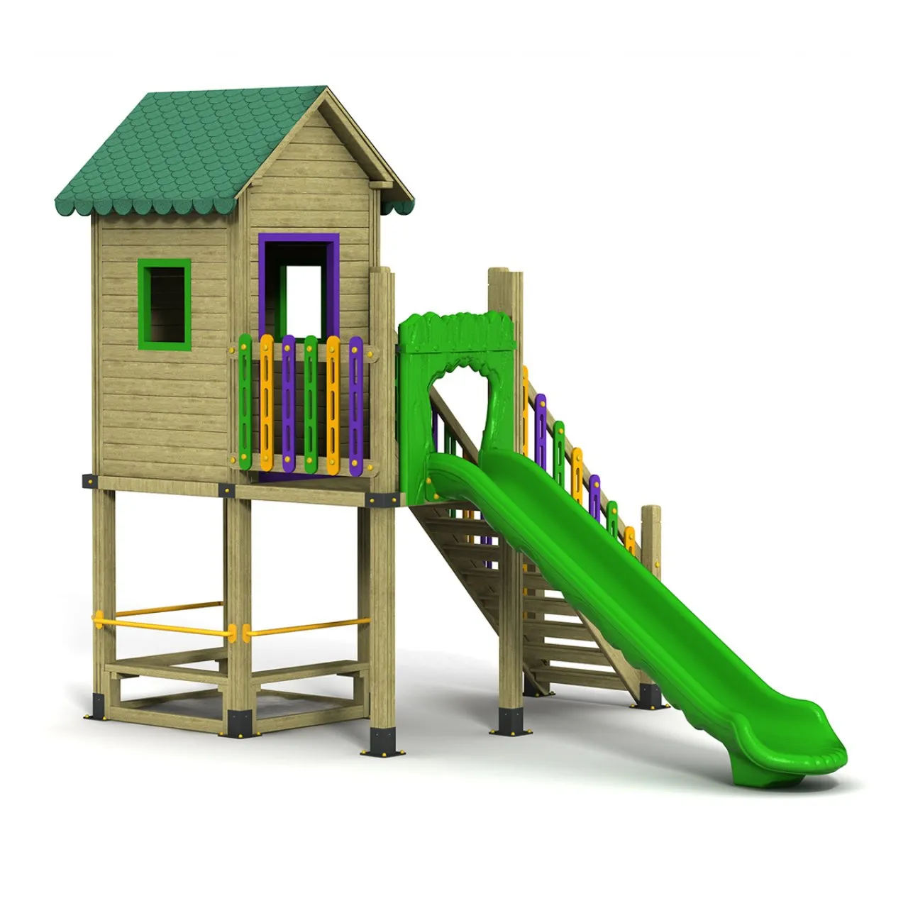 Ahşap Bağımsız Park Ekipmanları