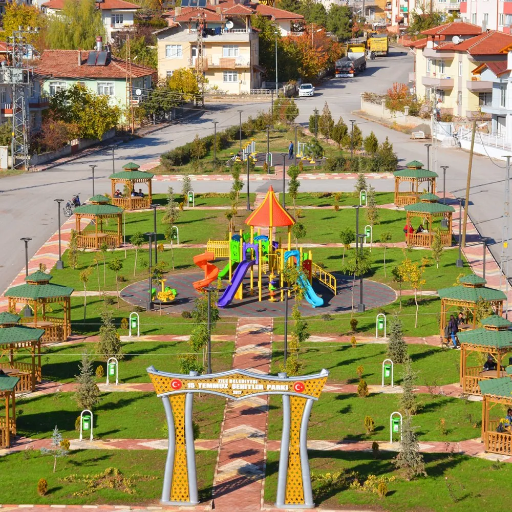 Zile Belediyesi 15 Temmuz Şehitler Parkı Oyun Parkı